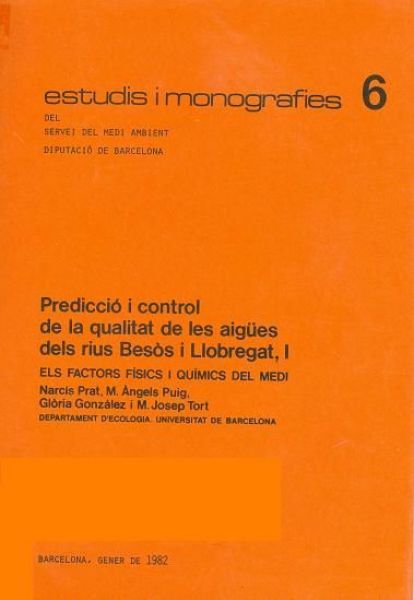  Predicció i control de la qualitat de les aigües dels rius Besòs i Llobregat