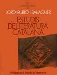 Estudis de literatura catalana