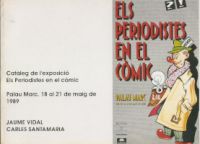 Els Periodistes en el còmic : Palau Marc : del 18 al 21 de maig de 1989 ()