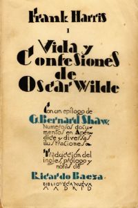 Vida y confesiones de Oscar Wilde (Harris, Frank, 1856-1931)