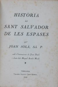  Història de Sant Salvador de les Espases