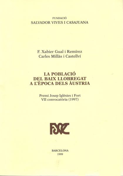  La Població del Baix Llobregat a l'època dels Àustria