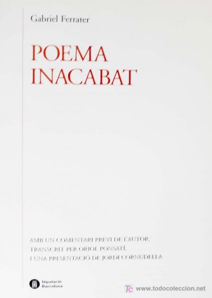  Poema inacabat