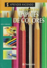 Así se pinta con lápices de colores