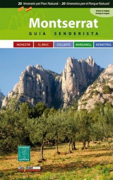  Montserrat : guia senderista: 20 itineraris pel Parc Natural
