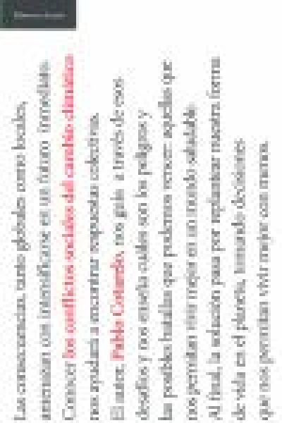  Los conflictos sociales del cambio climático