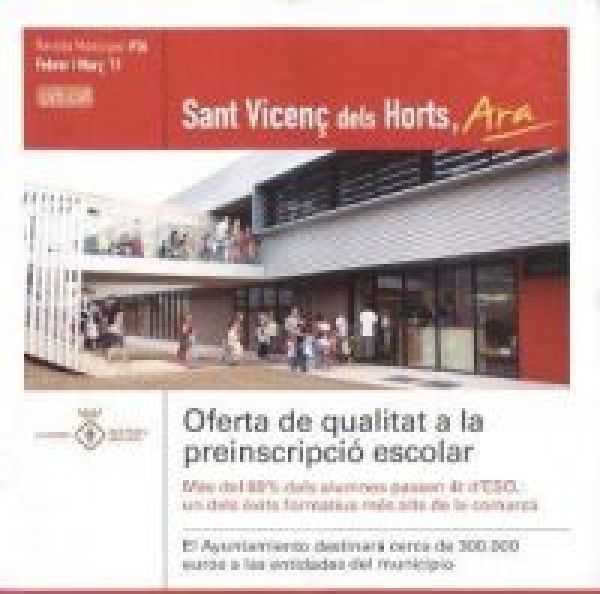  Sant Vicenç dels Horts, ara