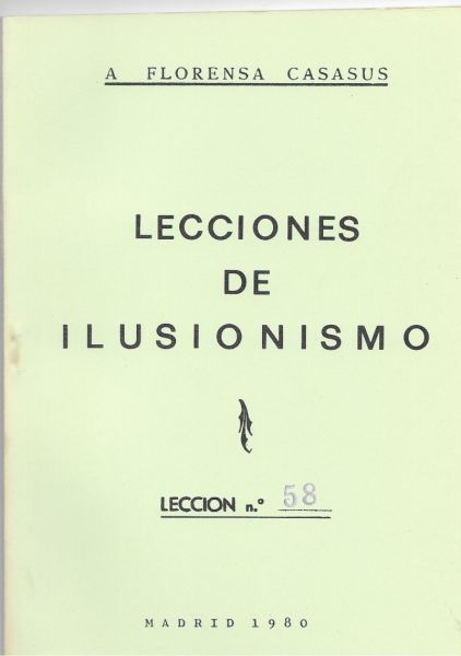  Lecciones de ilusionismo