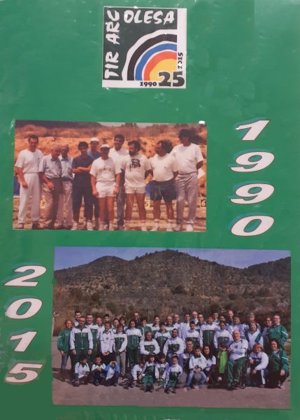  Tir amb arc : Olesa de Montserrat : 25 anys : 1990 - 2015