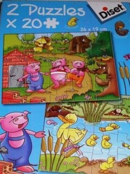  2 puzzles x 20