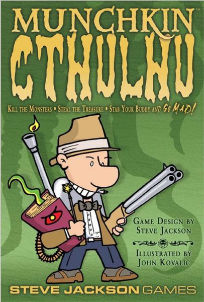  Munchkin Cthulhu : mata a los monstruos, roba el tesoro, apuñala a tus amigos y enloquece