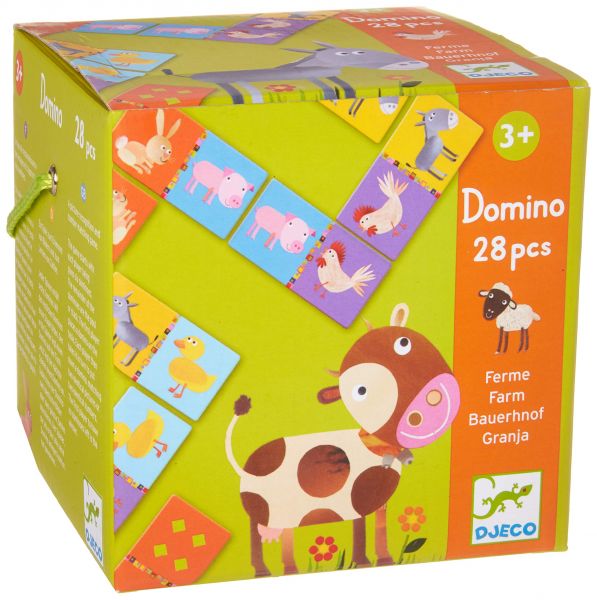  Domino 28pcs : ferme : farm : granja