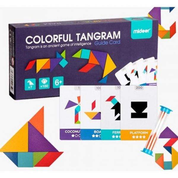 Colorful tangram