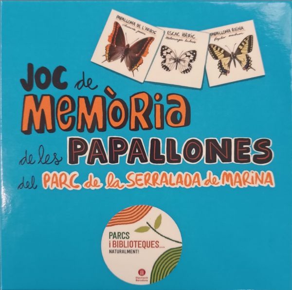  Joc de memòria de les papallones del Parc de la Serralada de Marina