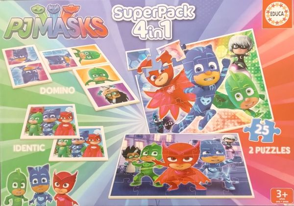 PJ Masks : superpack 4 in 1