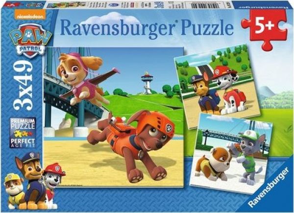  Paw control: Ravensburger puzzle 3 x 49