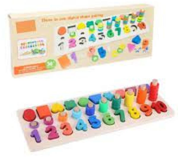  Three in one digital shape pairing